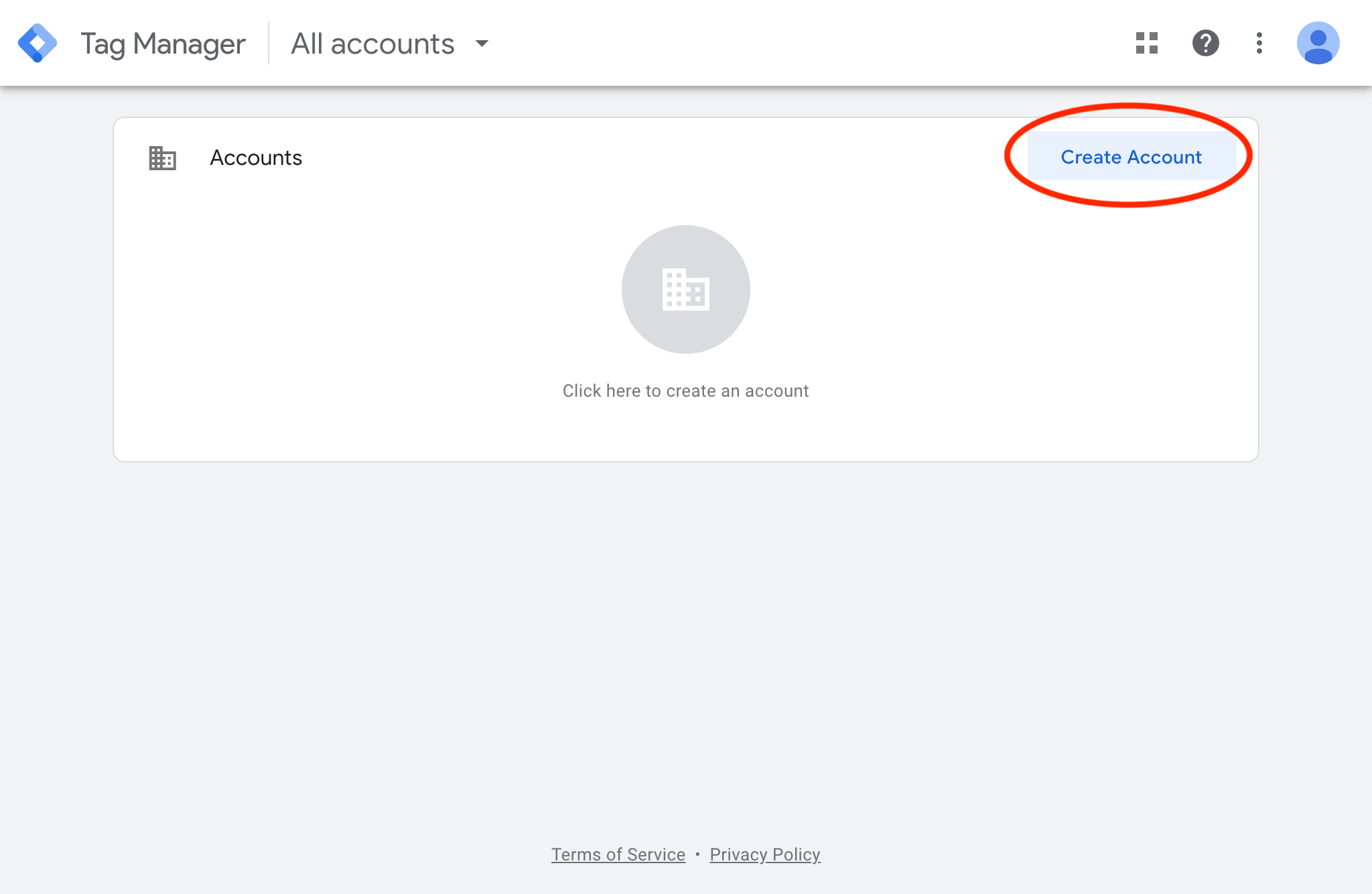Google Tag Manager: Create